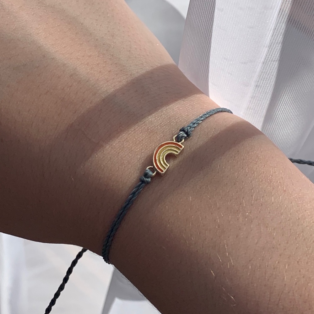 Rainbow Charm Pura Vida Bracelet